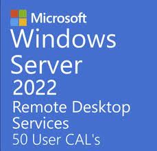 Windows Server 2022 RDS CAL 50 użytkowników.